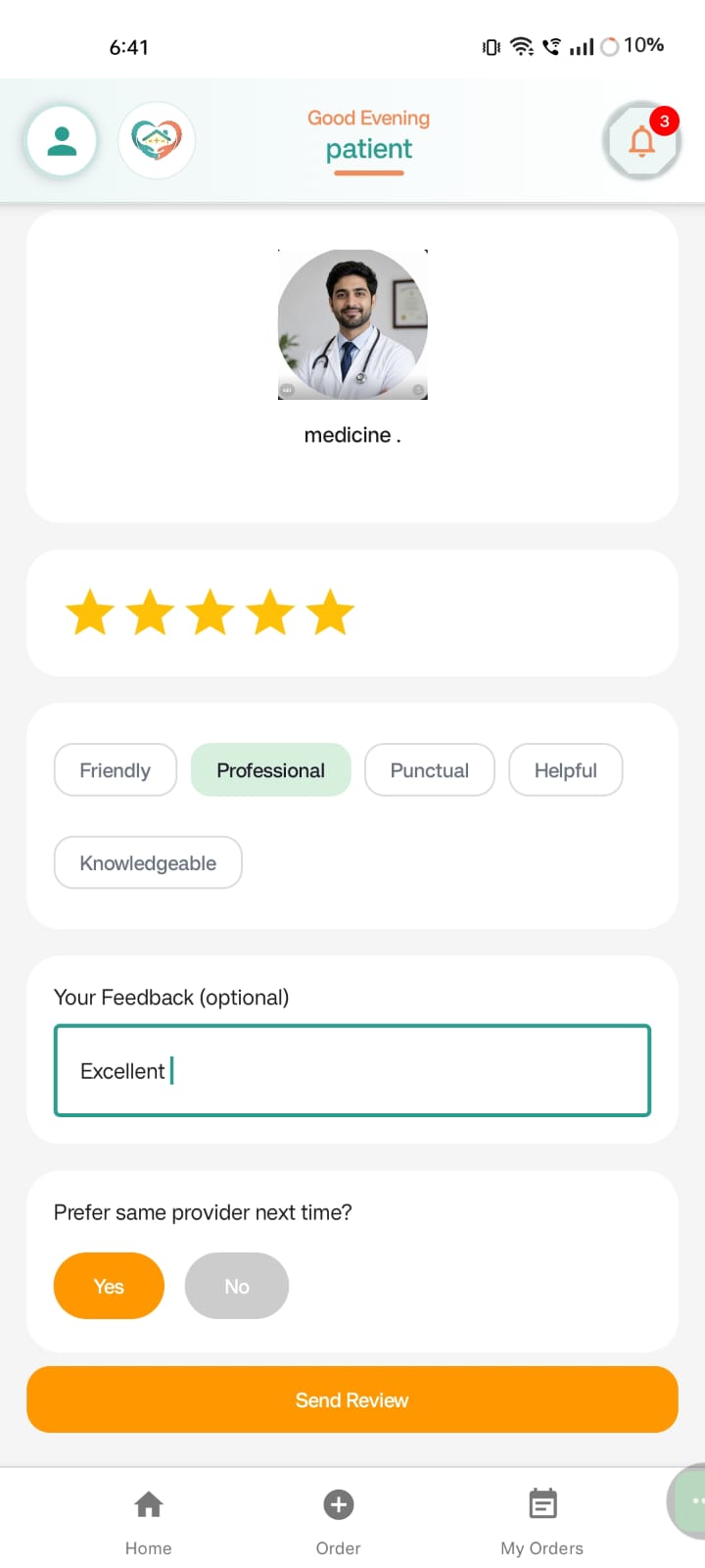 AIDO App – Reports and Feedback